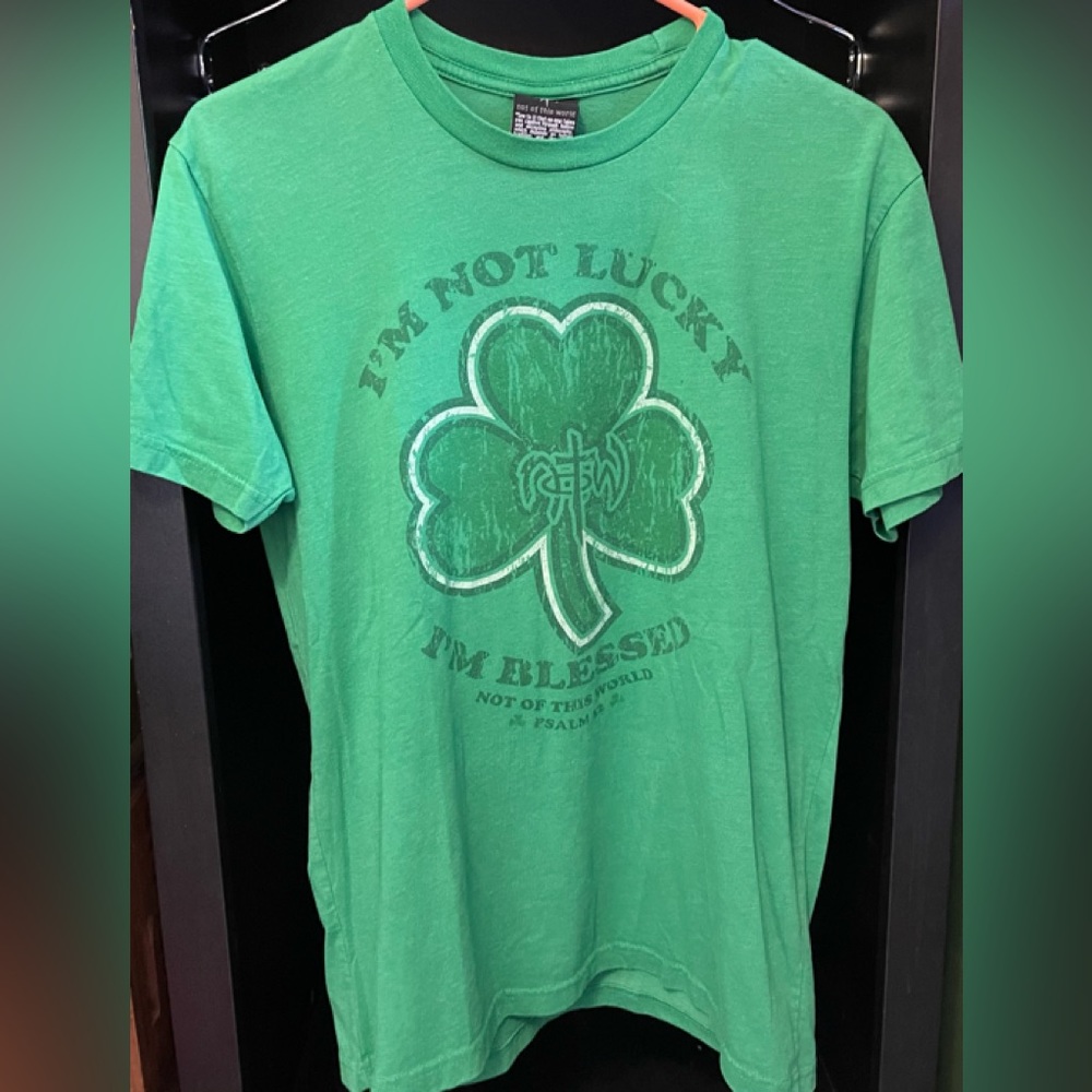 NOTW “I’m not Lucky” Shirt .. Blessed (O)